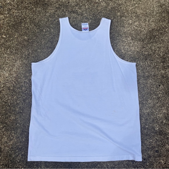 Men’s White 2000s Pittsburgh Panthers Athletic Tank Top Size XL Used - Picture 5 of 5